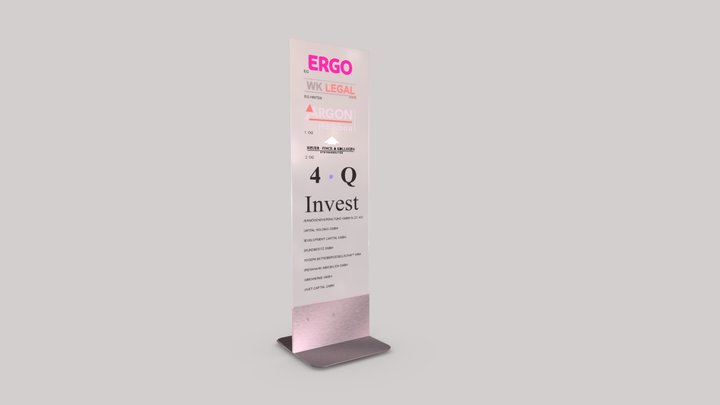 Glas- Steele Eleganz 3D Model