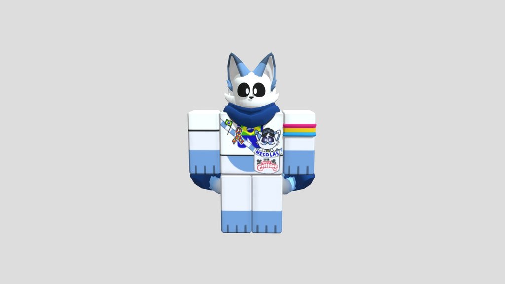 Nicolas the Kitsune [.fbx + download]