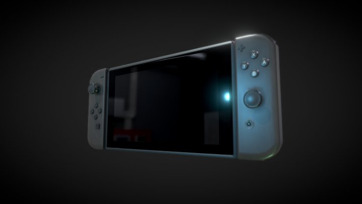 Nintendo Switch 3D Model