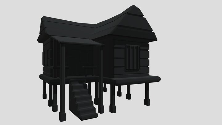 Kampung House 3D Model