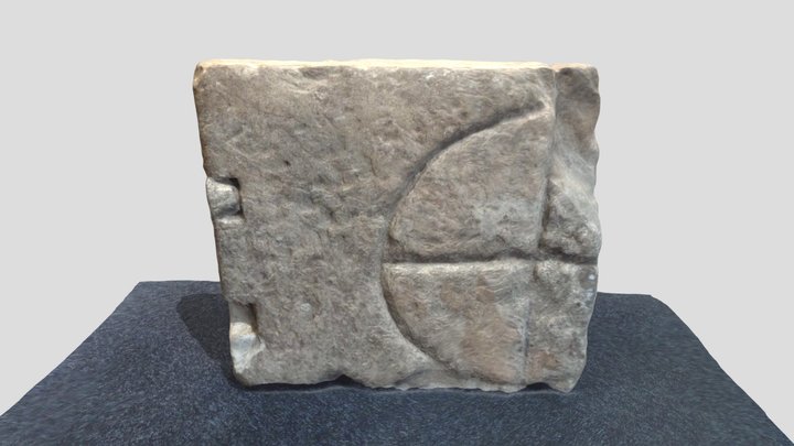 Valle Crucis Cross Stone 3D Model