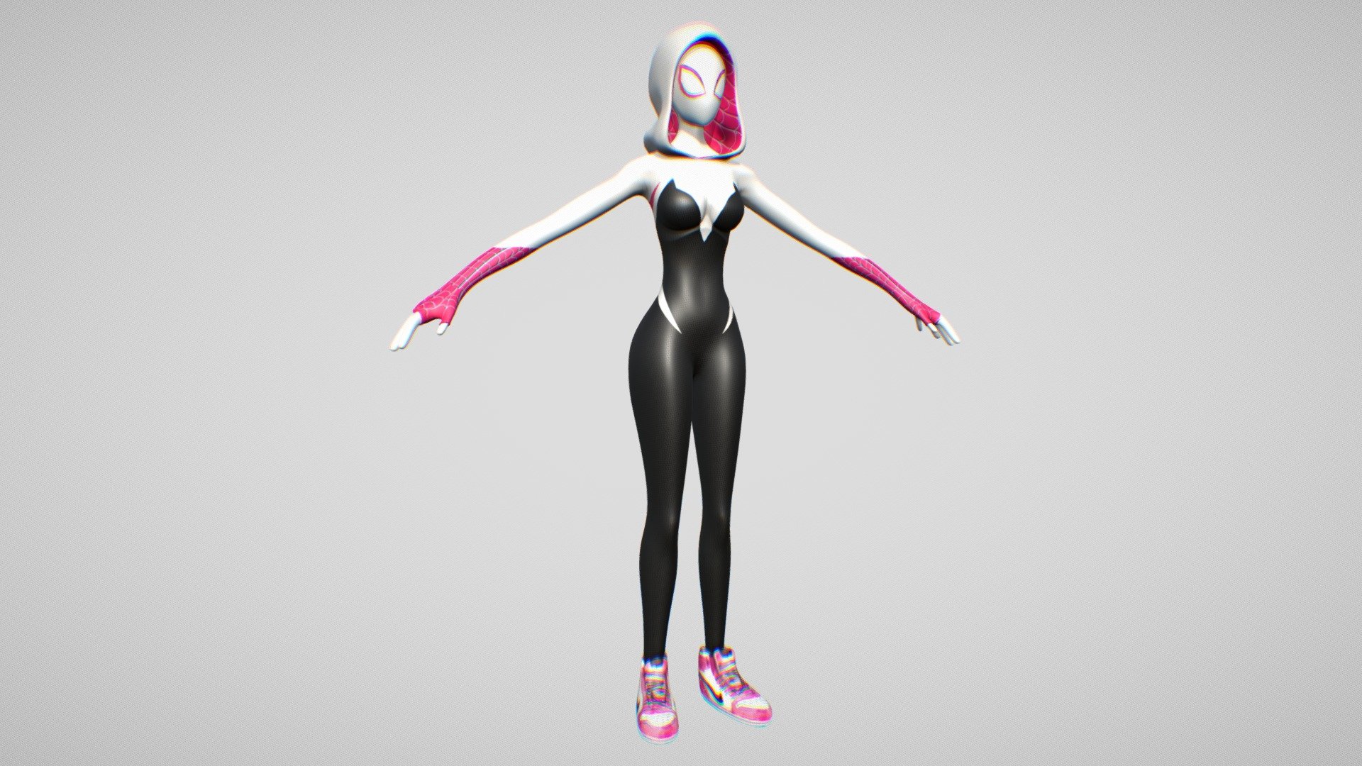 Spider Gwen - Download Free 3D model by FranGV98 (@fguerrero) [eec310c]