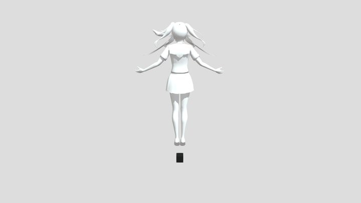 Fun Girl 3D Model