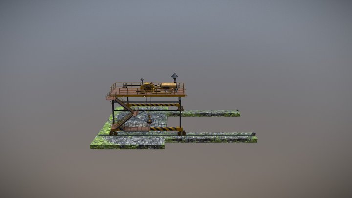 Dock 3D Model