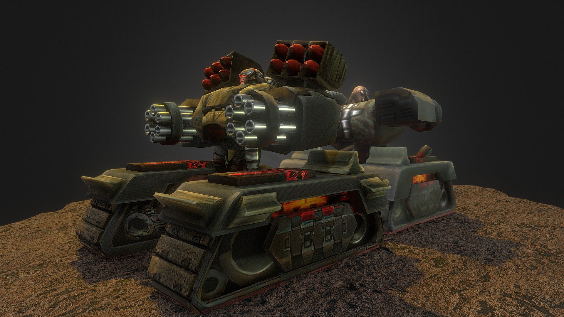 Tank Boss - Download Free 3D model by The WarVet (@TheWarVet) [eec4db9 ...