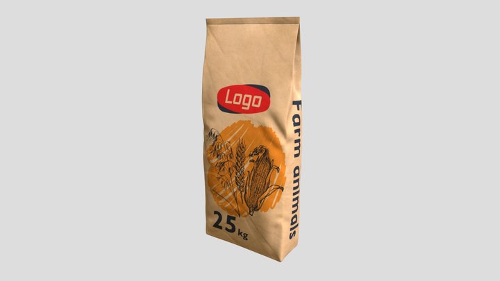 Paper Bag 3D Model