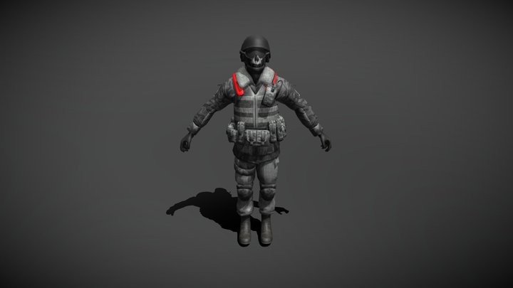 SCP CI Medic 3D Model