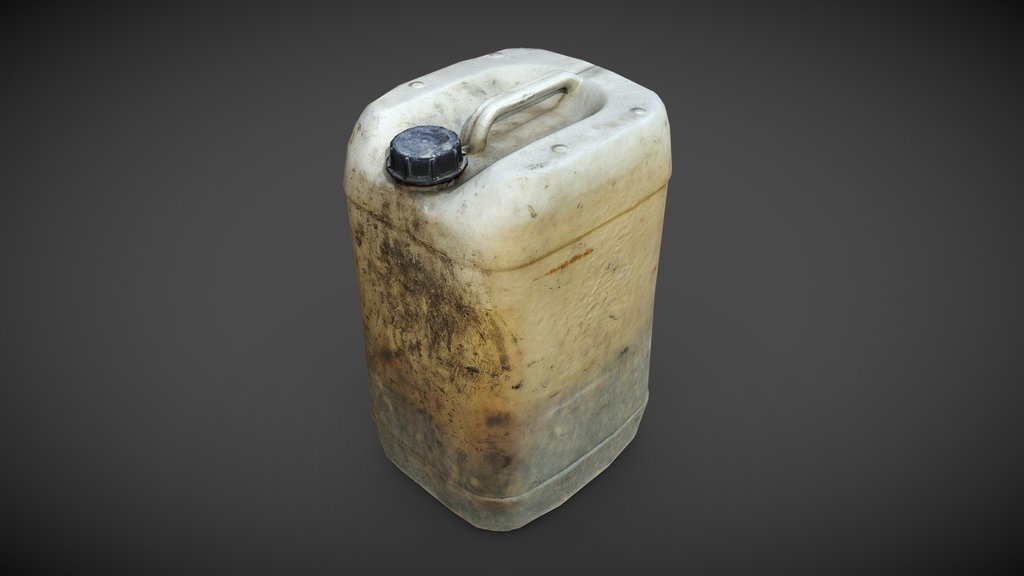 #2 Plastic Canister | Канистра [LowPoly]