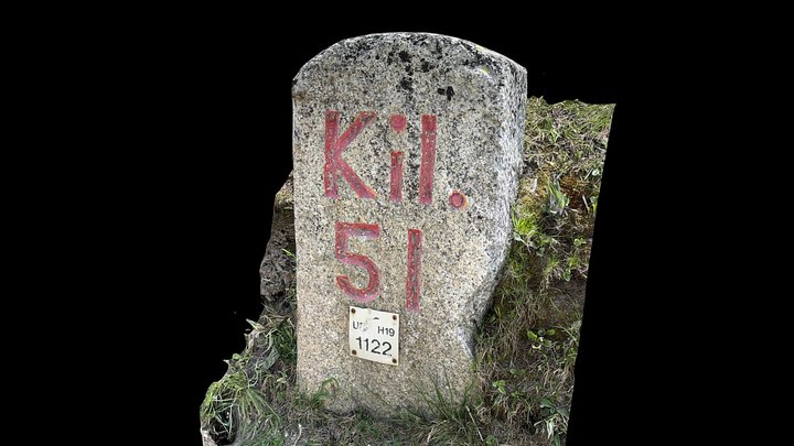 Milestone Furkapass Km 51 von Altdorf – Modelo 3D gratuito STL
