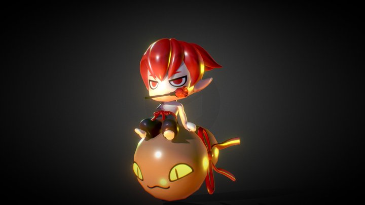 【百駭夜行】酒吞童子 3D Model