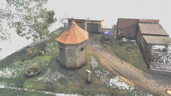 Hartau-Wasserturm 3D Model