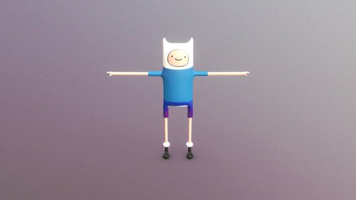 Finn 3D Model