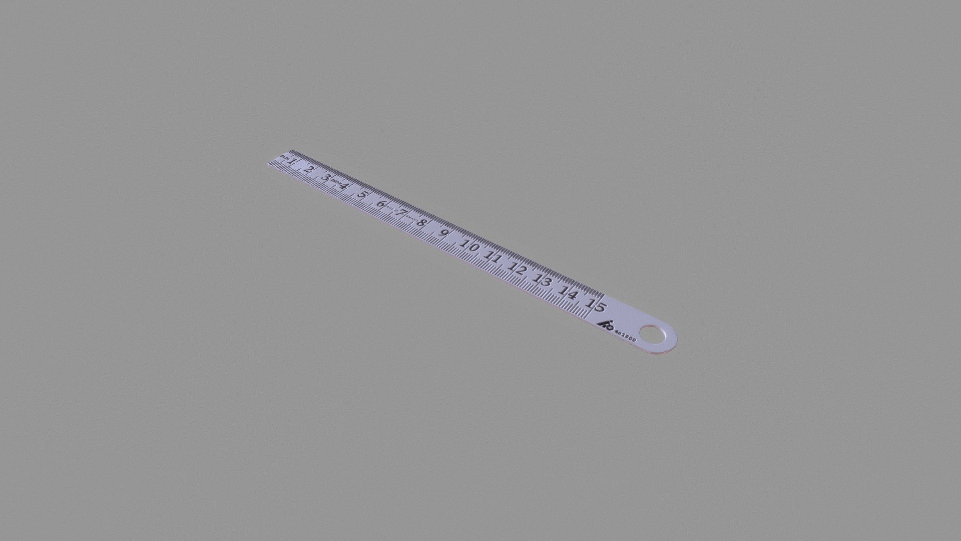 Steelruler Download Free 3D model by BeautyOfTechnology