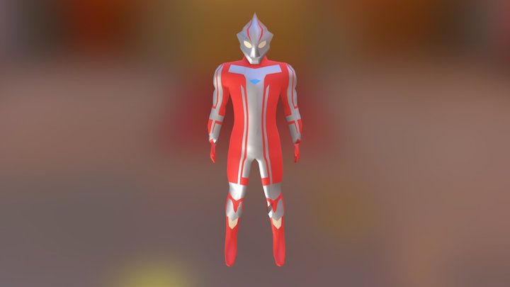 Ultraman Mebius 3D Model