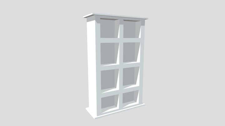 Bookshelf 3D Model