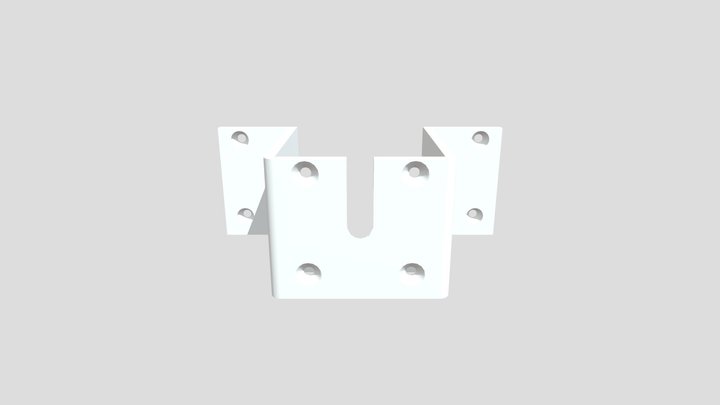 Motor stand 3D Model