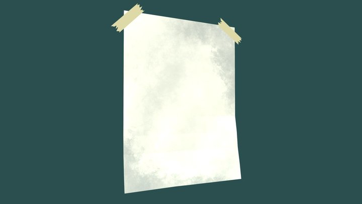 Poster (Basic & Low Poly) 3D Model