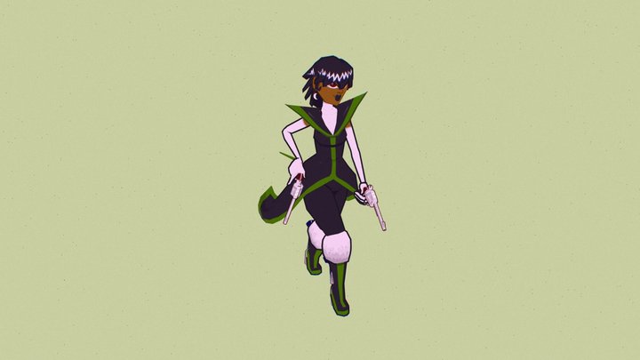 Pugnala Provola Fan Art - Vampire Survivors 3D Model