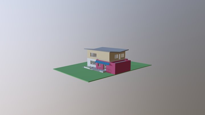 Vue Perspective Projet 3D Model