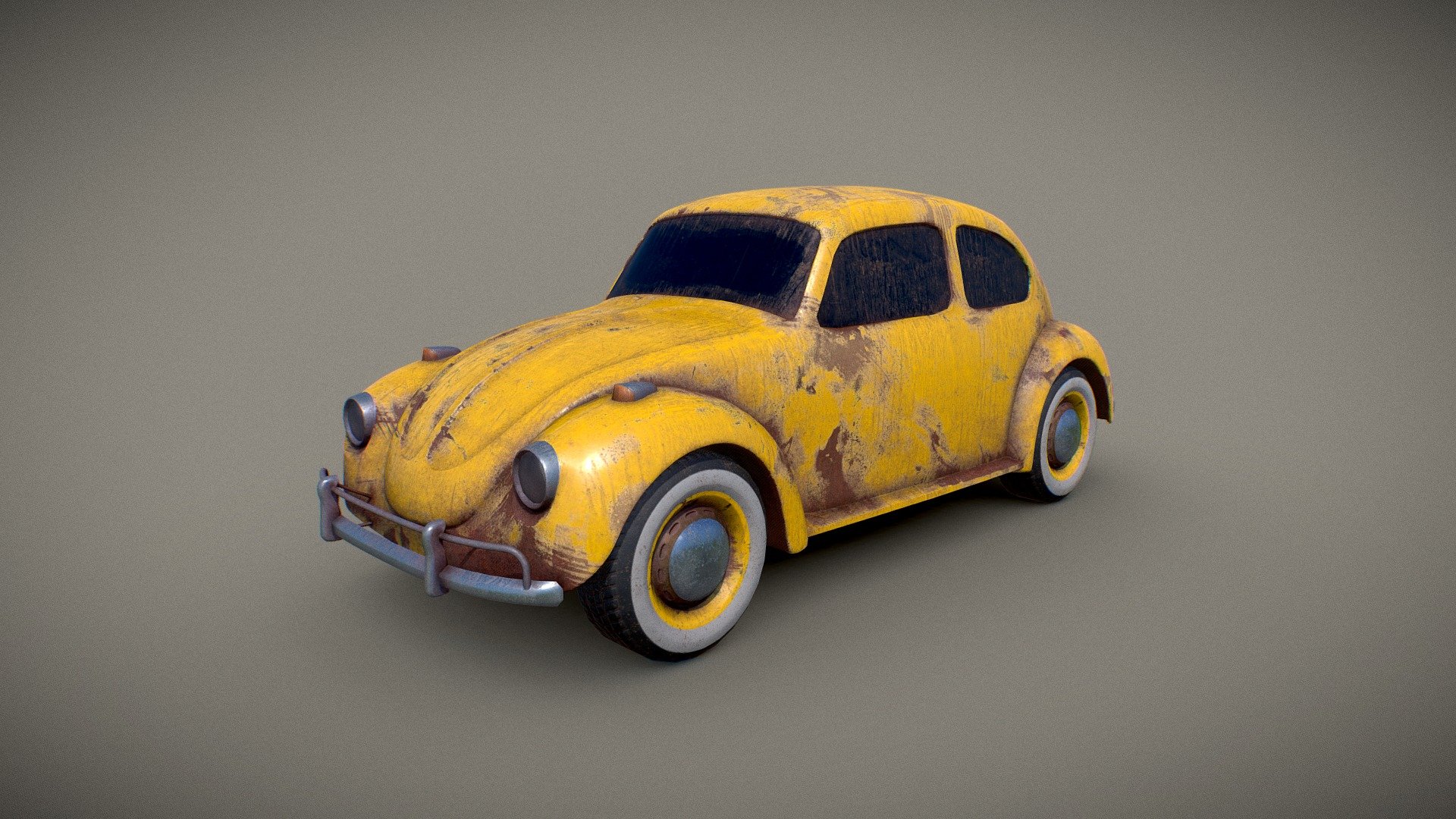 Volkswagen Beetle 3D model by SvobArts [eecdf3d] Sketchfab