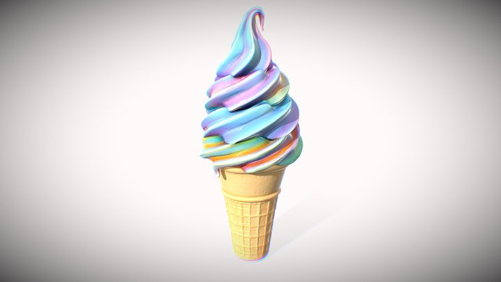 Ice Cream – Free 3D Model STL