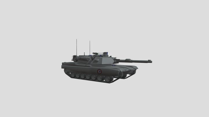 M1A1 "Abrams" 3D Model