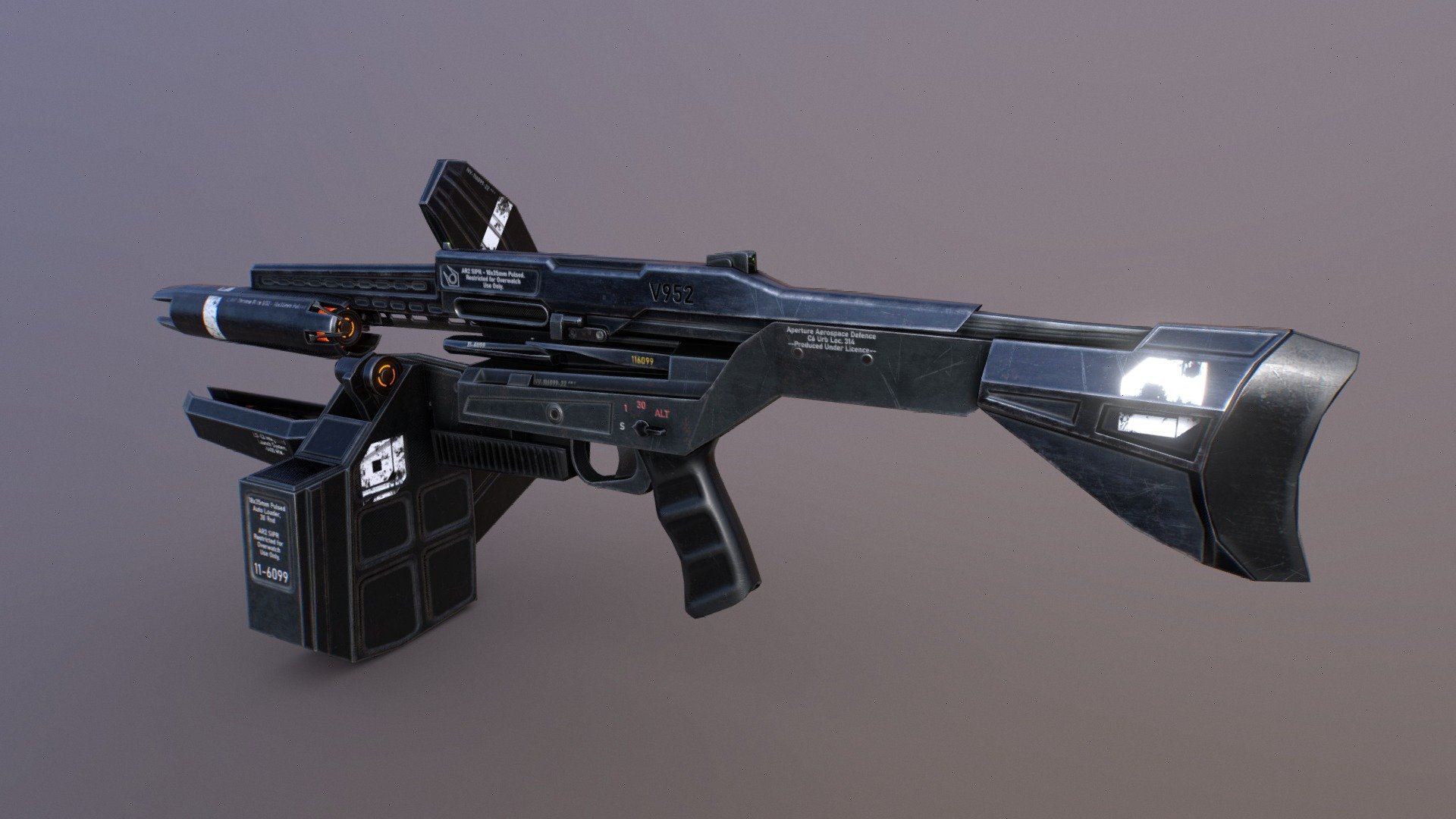 Half-Life 2 AR2 (OSIPR) - Download Free 3D model by Aperture Aerospace  (@Apeture_Aerospace) [eed1b7d]