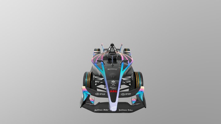 Formula E GEN3 EVO 3D Model