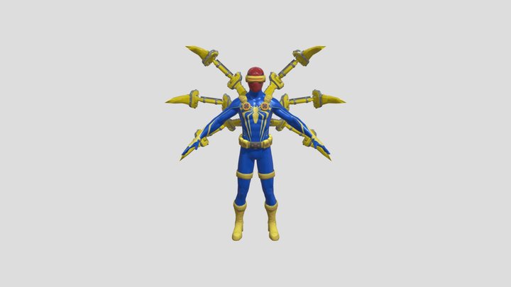 Spiderman Cyclops 3D Model