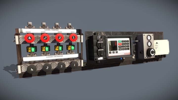 Fuel delivery hardware 3D Model