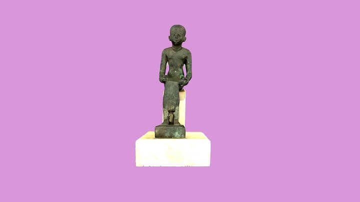 Imhotep - Egypt - Klagenfurter Sammlung - 231 3D Model