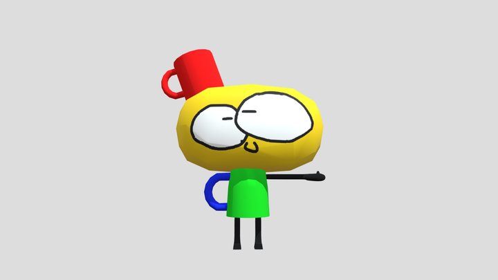 Mugman 3D Model