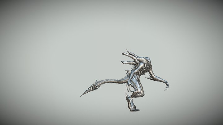 Xeno_raven (1) 3D Model