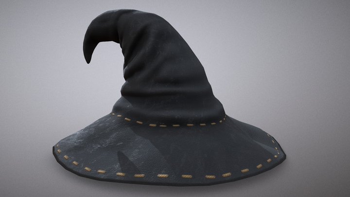 Wizard_Table_Hat 3D Model