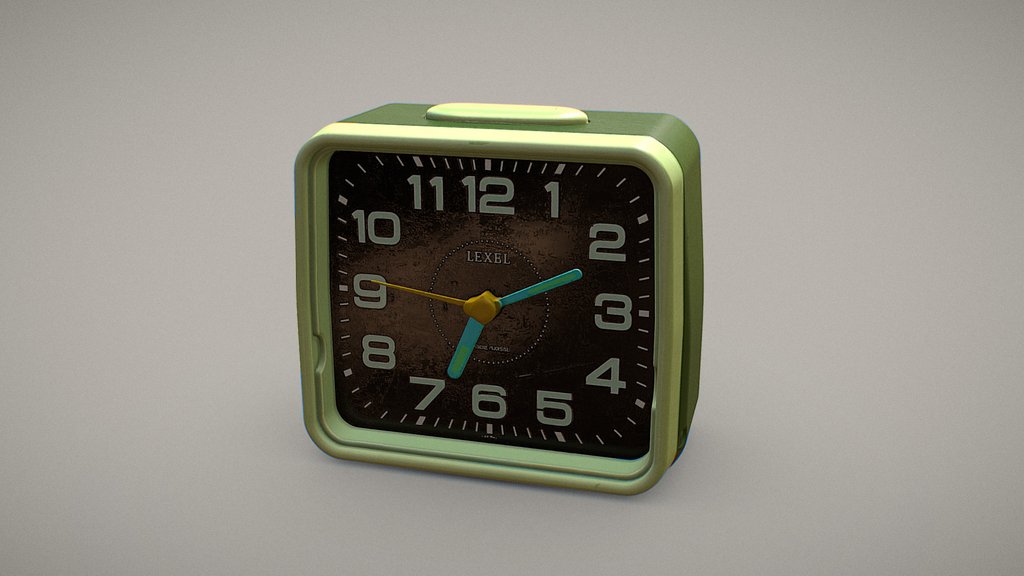 Mint Green Alarm Clock
