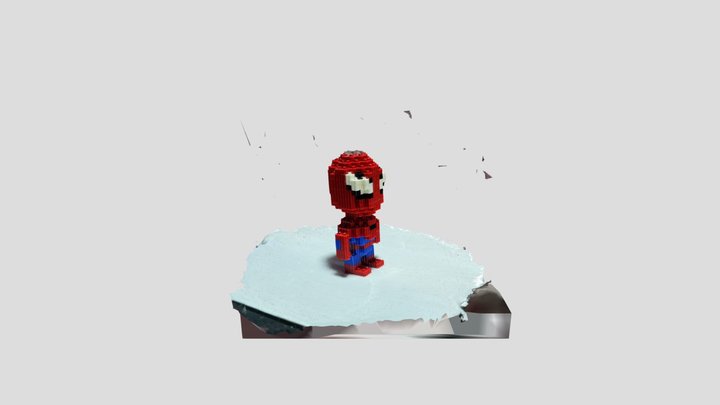 Second Lego Spider 3D Model