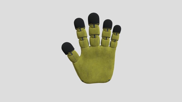 Poppy Playtime Chapter 5 - YellowHand(Unrigged) 3D Model