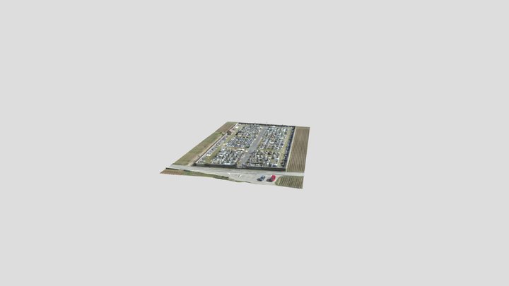 Cimetière 3D Model