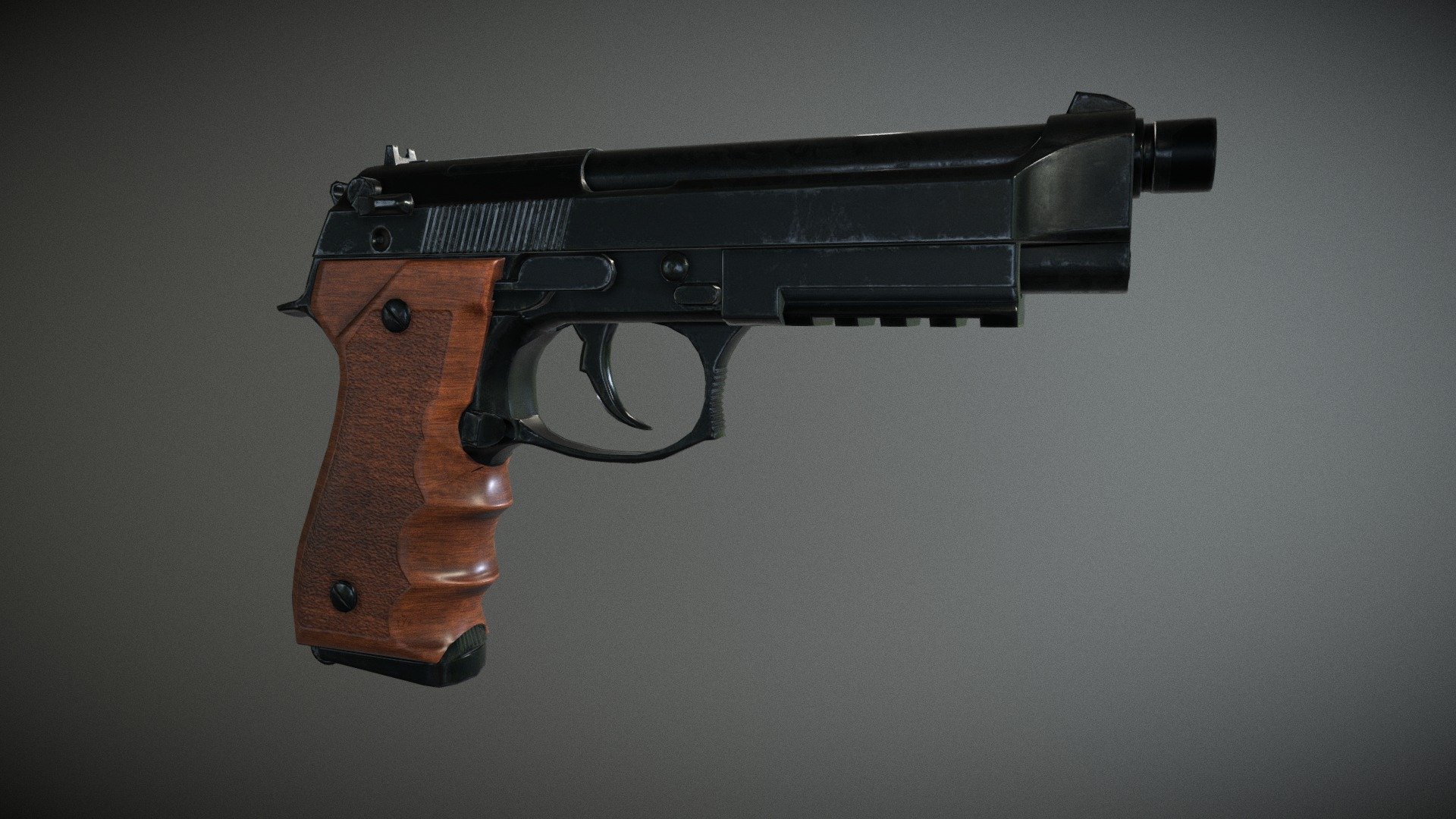 Beretta M9 - 3D model by robby88n [eed9723] - Sketchfab