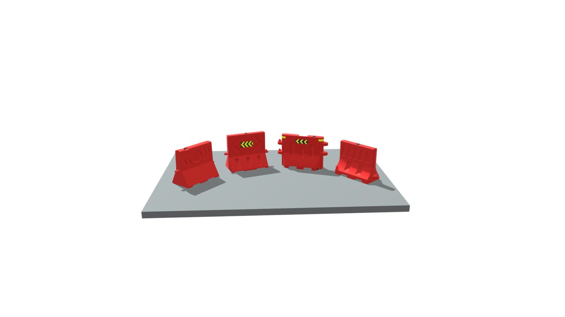 Road Barrier Indonesia — Sketchfab embed 3D viewer