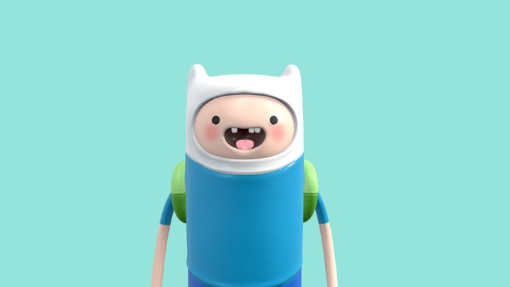 Finn_Adventure Time 3D Model