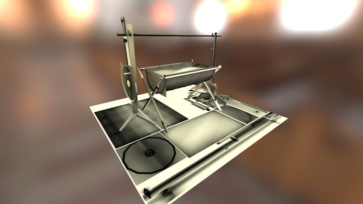 prop_BBQ 3D Model