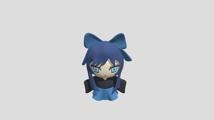 Ado hibana plush 3D Model