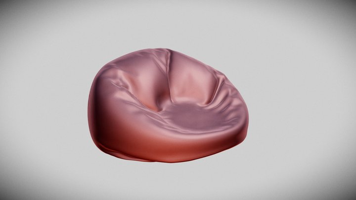 bean bag 3D Model