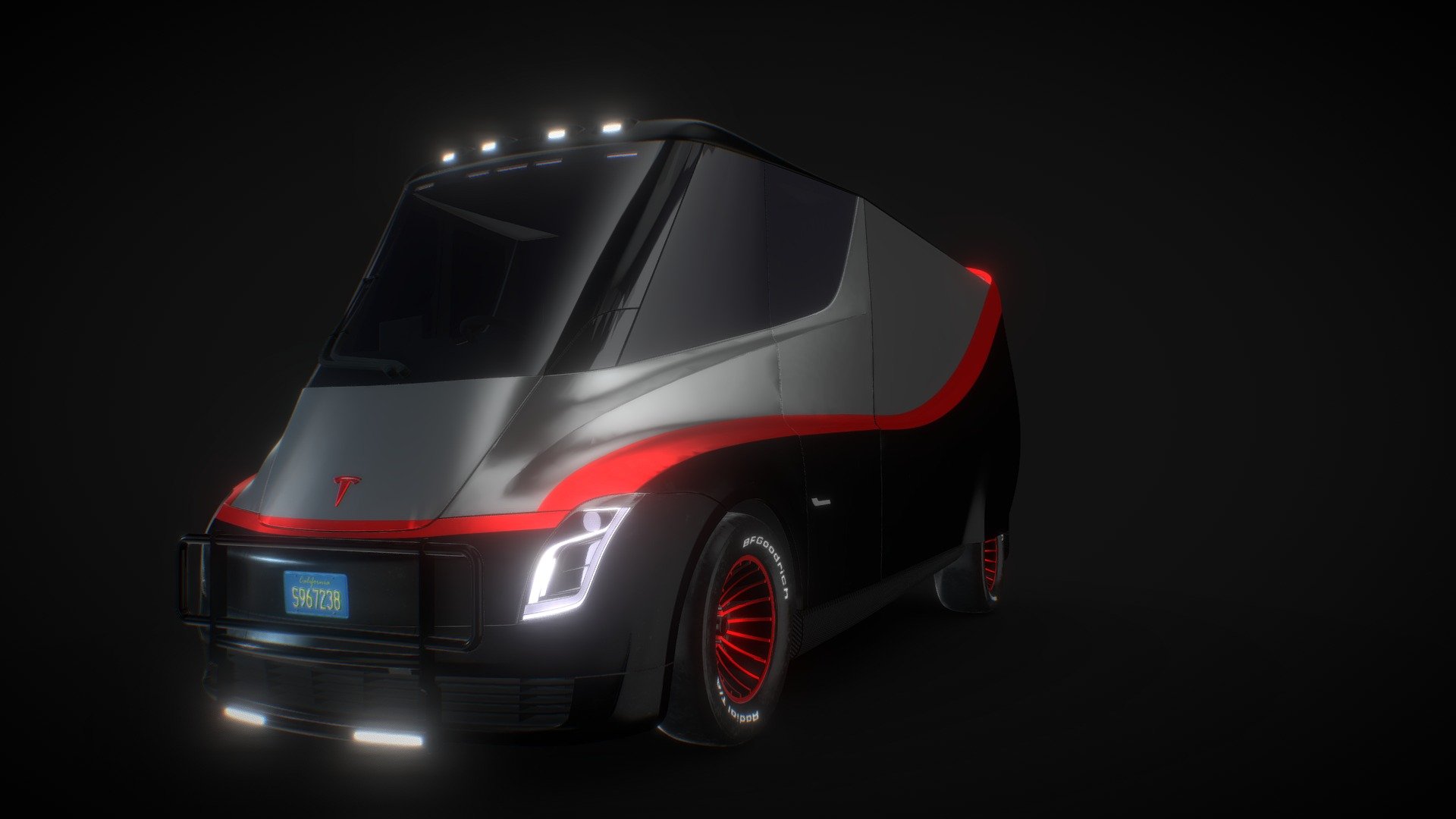 The E-Team van