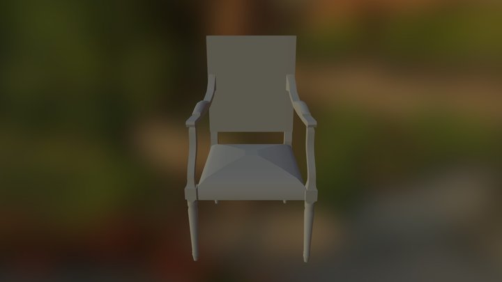 Victorian chair 3D Model