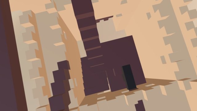 Defended Castle 3D Model