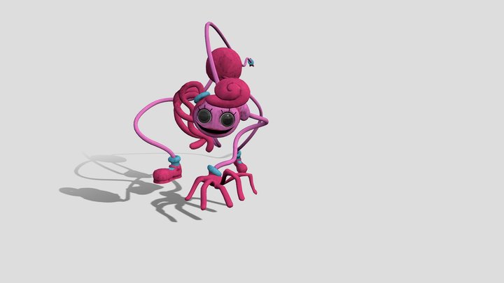 mommy-long-legs-with-animations 3D Model