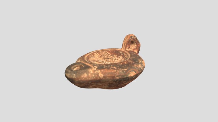Bird Oil Lamp 3D Model