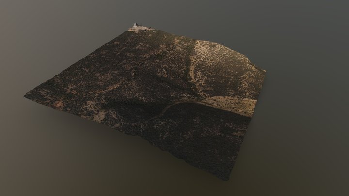 terreno_nijar_cerro gordo II drone bebop 2 3D Model